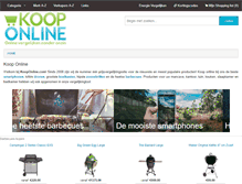 Tablet Screenshot of kooponline.com